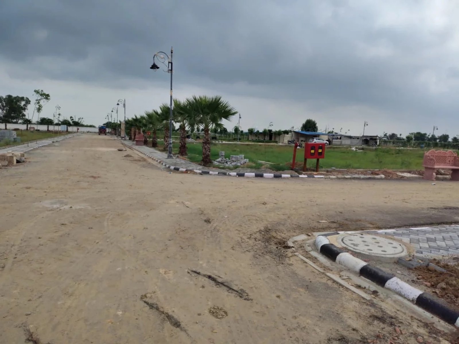 Om Dream Homes Jhajjar developed plots and internal road