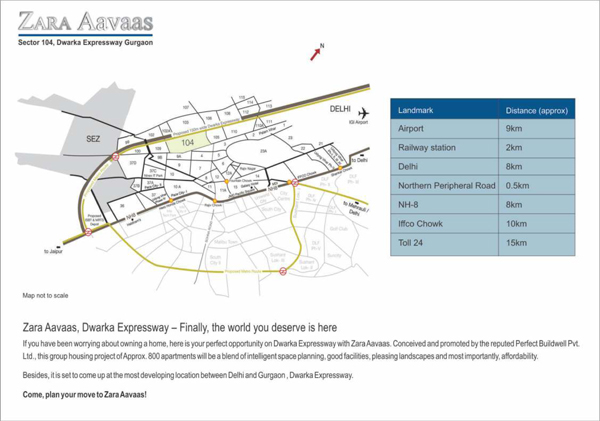 Zara-Aavaas-Location Map