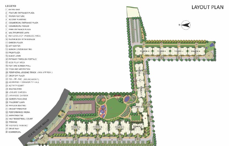 Signature-Global-The-Millennia-2-Site-Plan