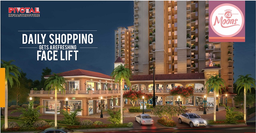 Pivotal Paradise 62 Moons Affordable Shops Sector 62 Gurgaon