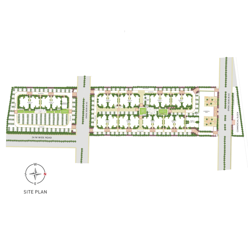 Signature Global The Millennia 3 Site Plan