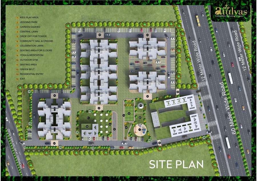 ROF Atulyas Site Plan