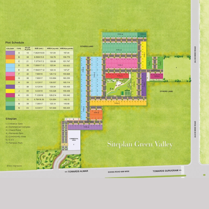 Lion-Infra-Green-Valley-Site-Plan